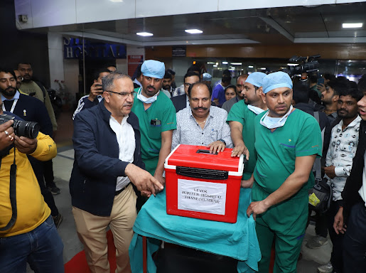 Hands donated in Indore