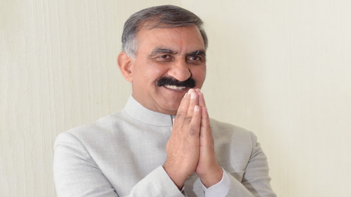CM Sukhvinder Singh Sukhu