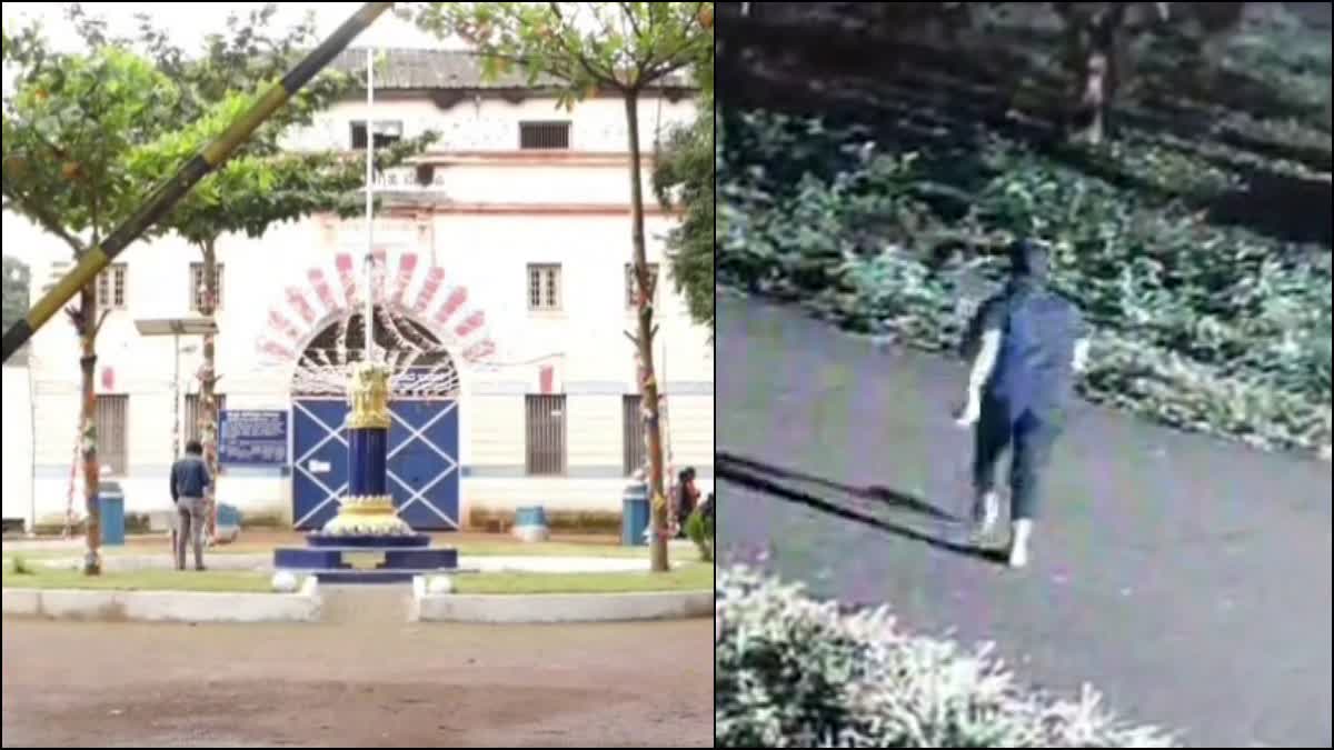 BELAGAVI  MOBILE DRUGS AT HINDALAG JAIL  ಬೆಳಗಾವಿ ಹಿಂಡಲಗಾ ಜೈಲು  CCTV VIDEO HINDALAGA JAIL