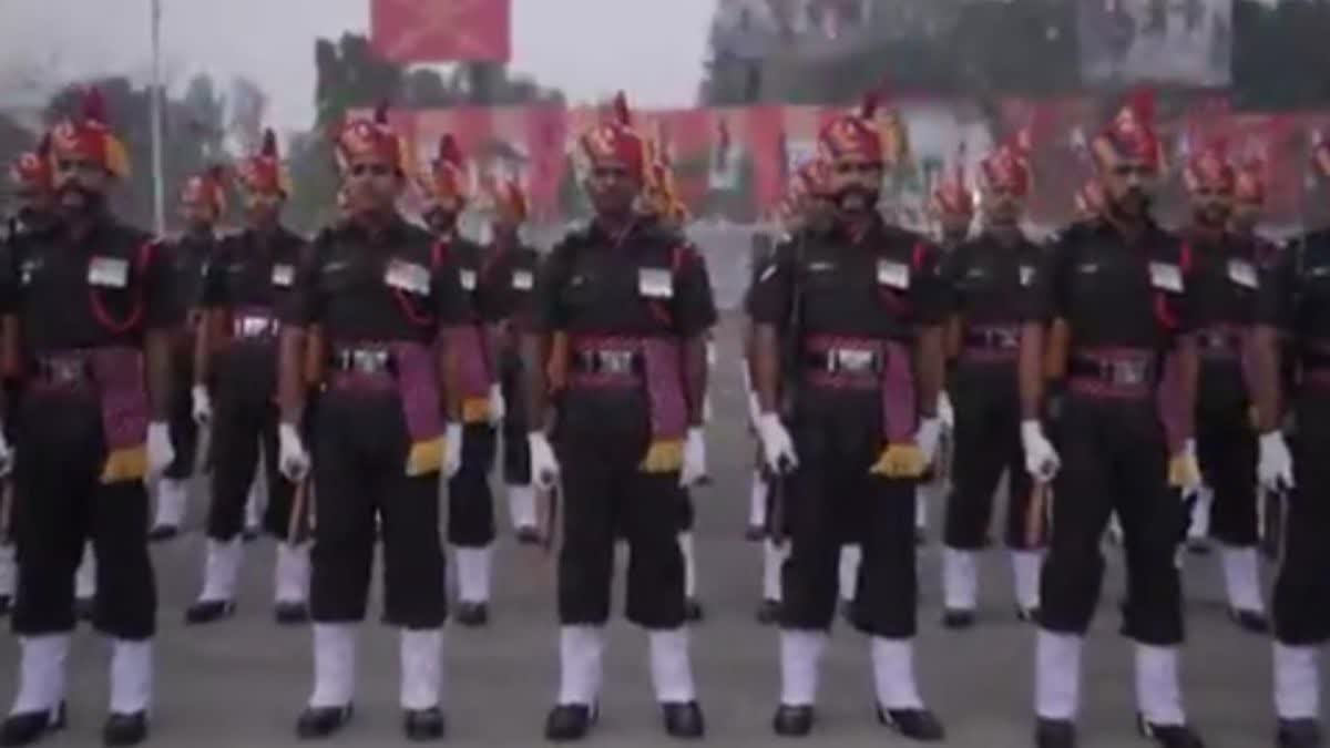 आर्मी डे परेड रिहर्सल