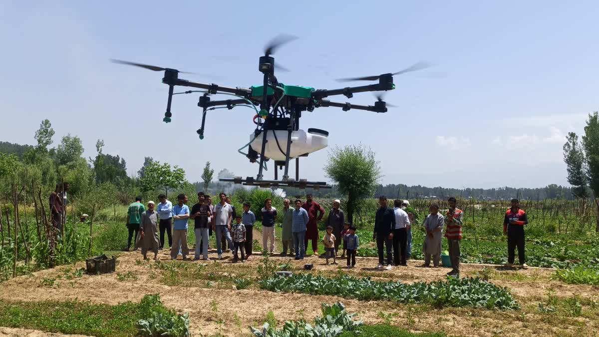 پونچھ میں نئے سال کے موقع پر پاکستانی ڈرون کی دراندازی