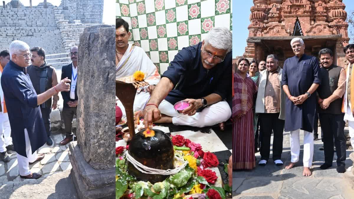 Minister Gajendra Singh Shekhawat Sirpur visit