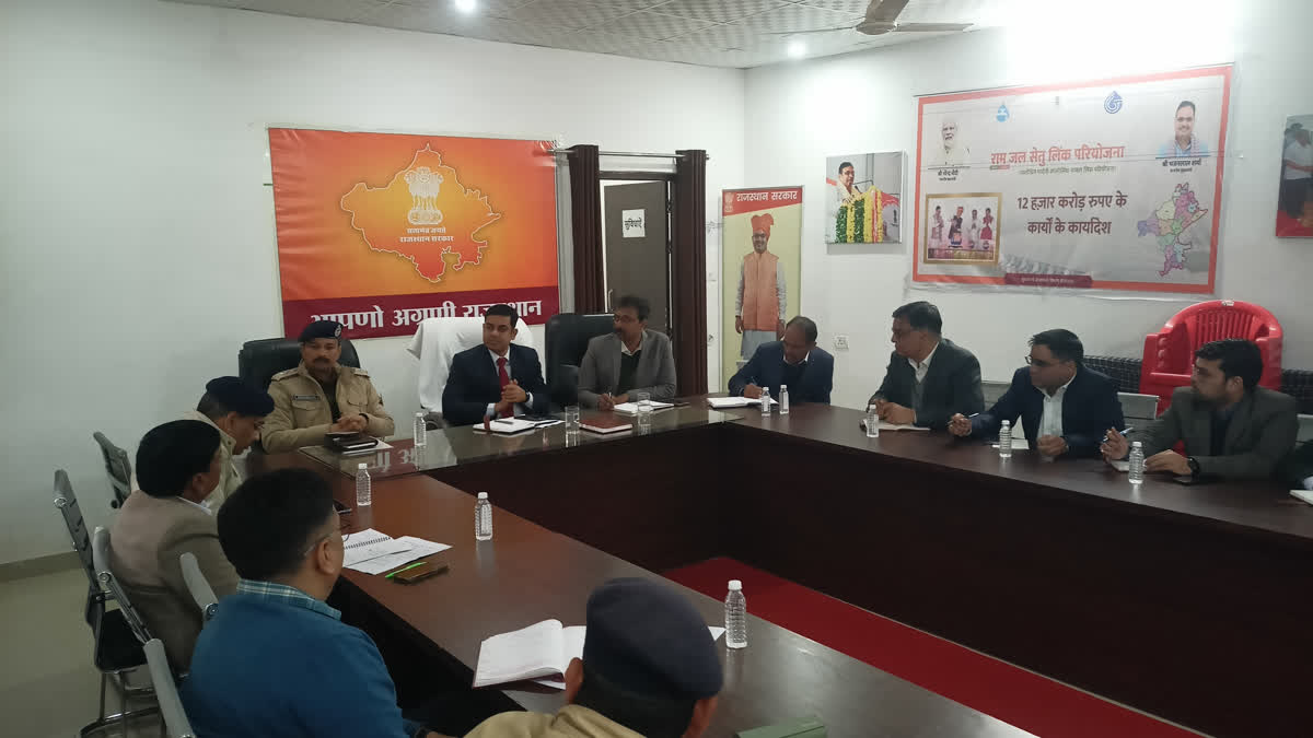 Inter-departmental review meeting