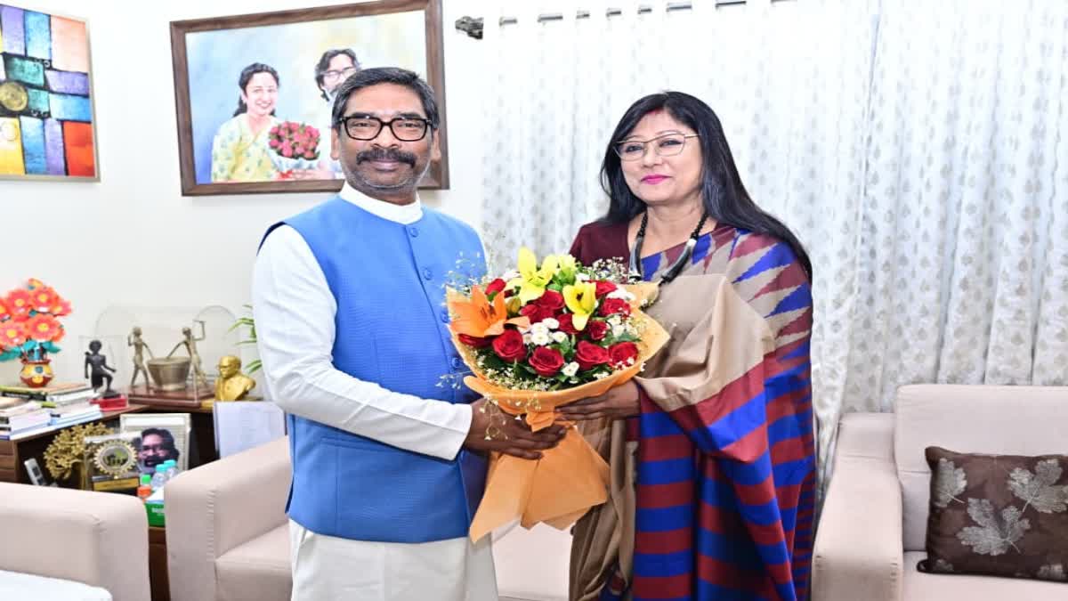 CM Hemant Soren Celebrated New Year