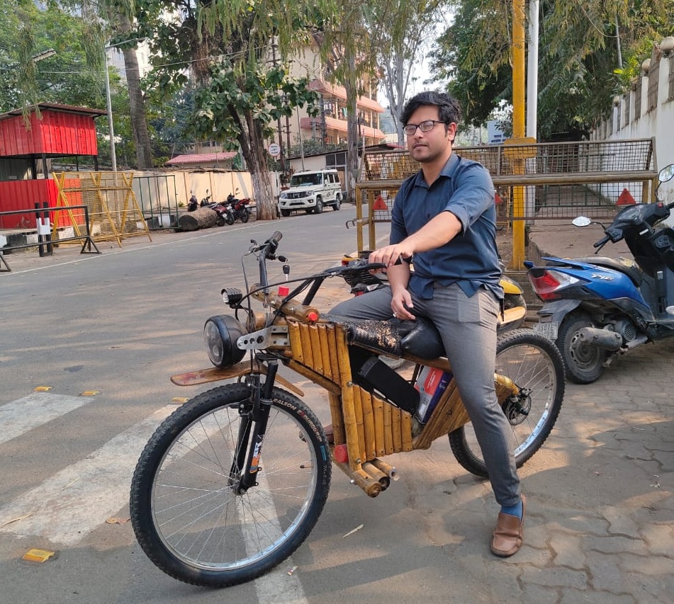 assams-architect-rajat-kamal-bezbaruah-showcases-green-design-with-bamboo-electric-motorcycle