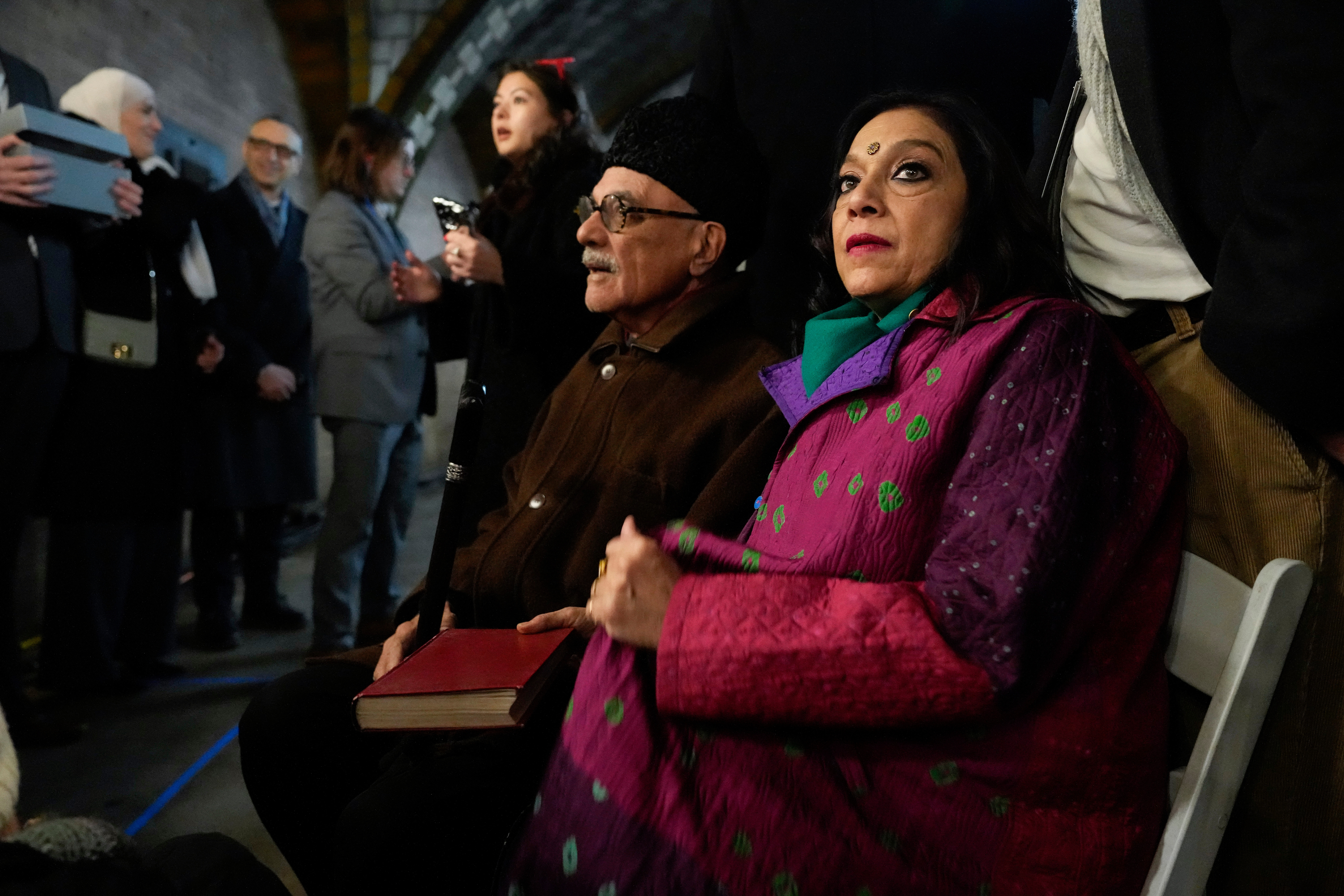 ظہران ممدانی کے والد محمود ممدانی اور والدہ میرا نائر