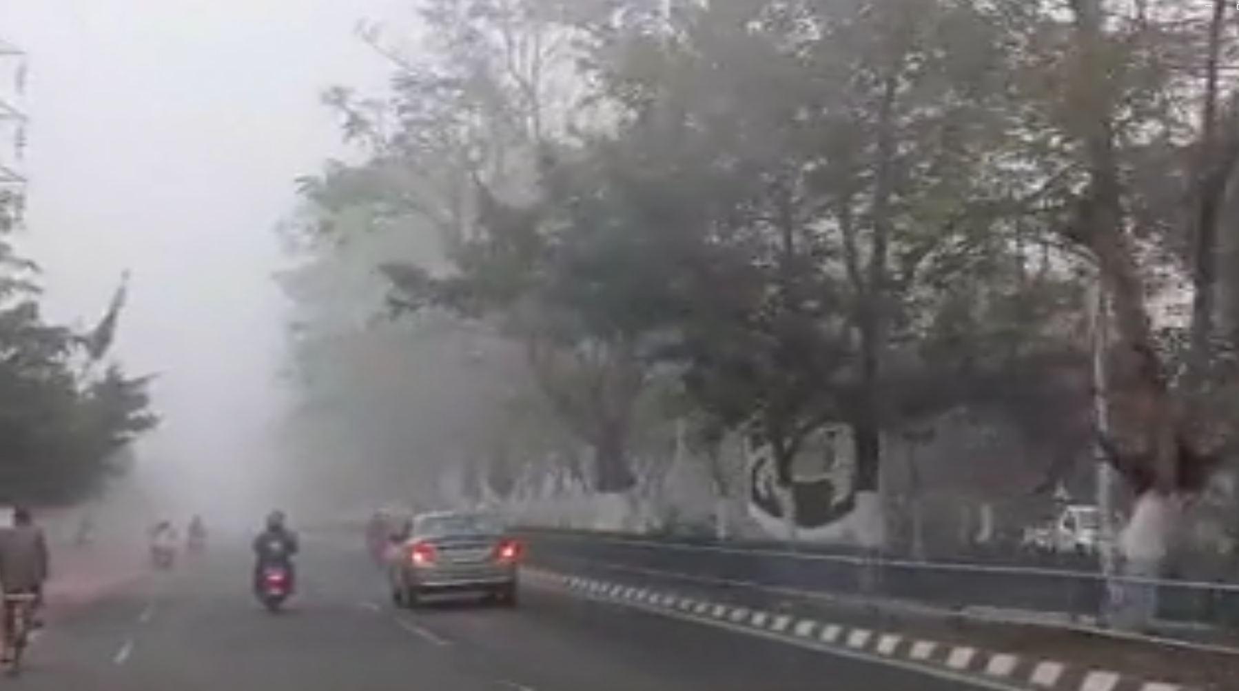 The entire state was shaken by a cold wave.