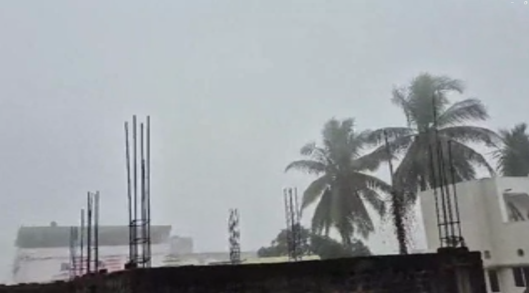 Dense Fog in Bhubaneswar