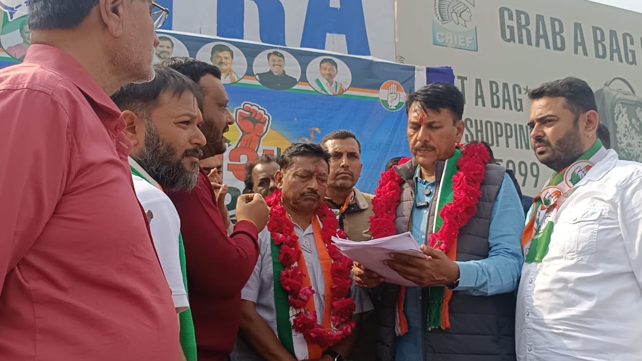 પંચમહાલ: કોગ્રેસની ‘જન આક્રોશ યાત્રા’નું ગોધરામા આગમન