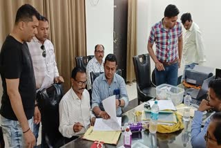Burhanpur lokayukt raid