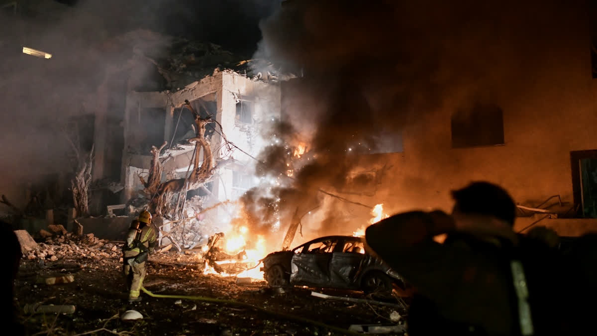 In Pictures: Middle East On Edge: Missiles, Strikes And Global Protests