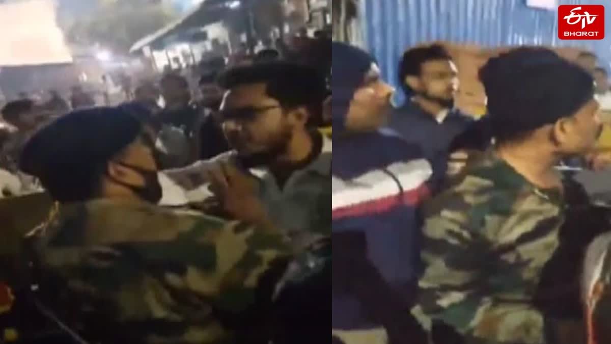 कानपुर के हैलट अस्पताल में जूनियर रेजिडेंट्स और गार्ड्स के बीच झड़प.