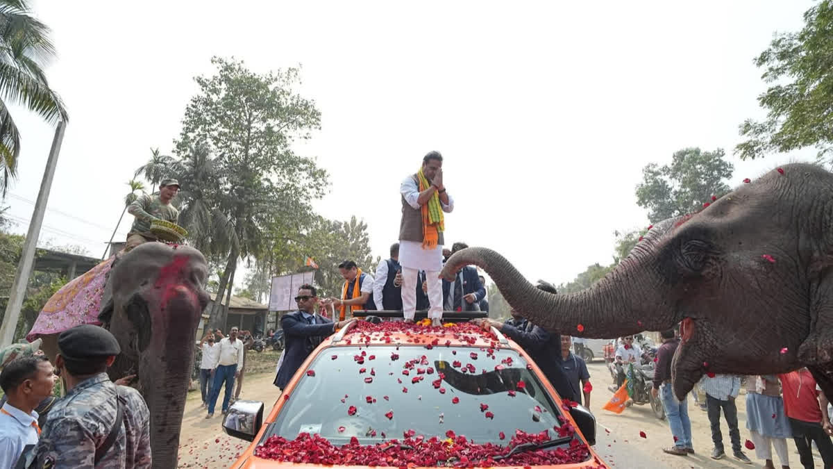 Jana Ashirwad Yatra Day 2: Himanta Sarma Praises Massive Public Support, Reaffirms Commitment To Eviction Drive Jana Ashirwad Yatra Day 2: Himanta Sarma Praises Massive Public Support, Reaffirms Commitment To Eviction Drive