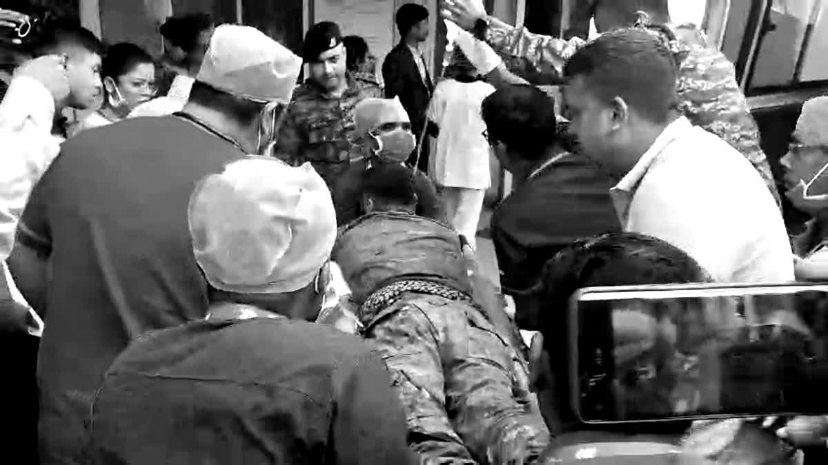 Encounter between police and Naxalites in forests of Saranda of Jharkhand