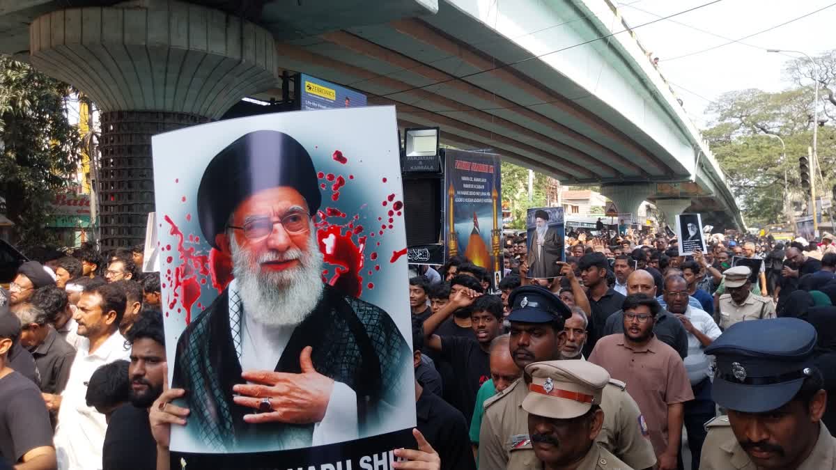 காமேனி கொலையை கண்டித்து சென்னையில் நடைபெற்ற பேரணி