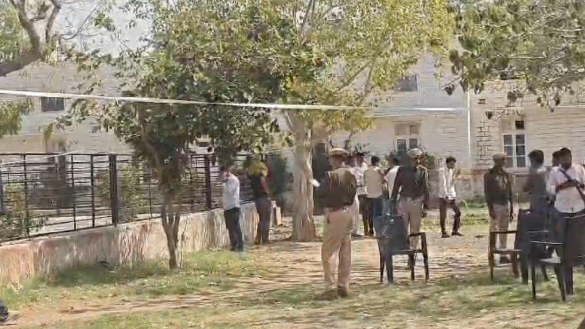 The spot where the constable's body was found.