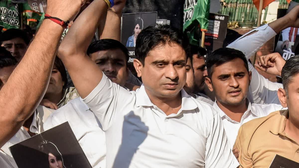 Youth Congress Chief Uday Bhanu Chib Shifted To Tihar Jail