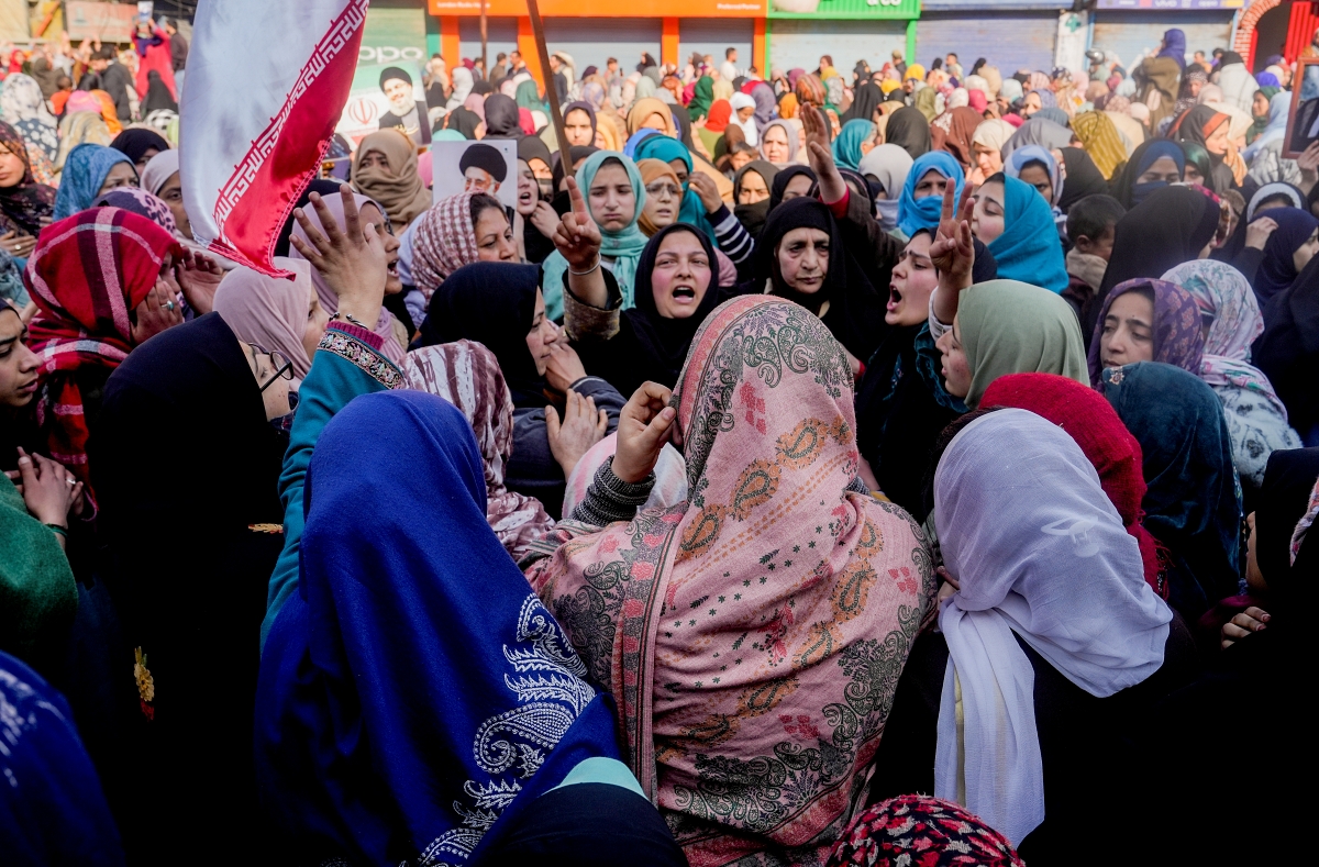 Massive Protests Across Kashmir Over Khamenei’s Killing, CM Omar Abdullah Appeals For Calm