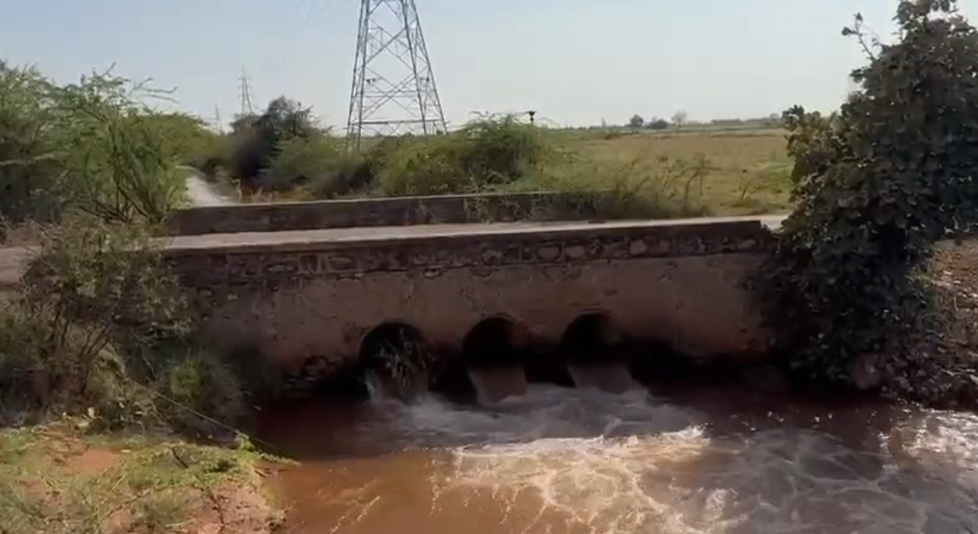 મુળી તાલુકામાં પાણી છોડવાની શરૂઆત