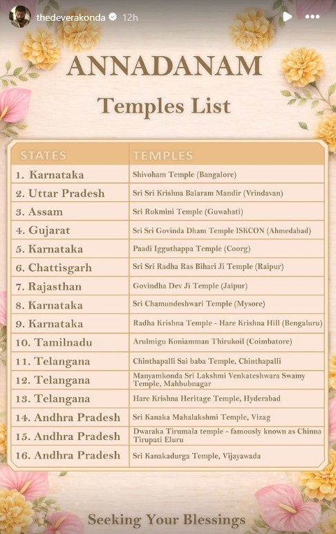 લગ્ન પછી રશ્મિકા અને વિજયે ભારતભરમાં મીઠાઈઓ ભરેલા ટ્રક મોકલ્યા