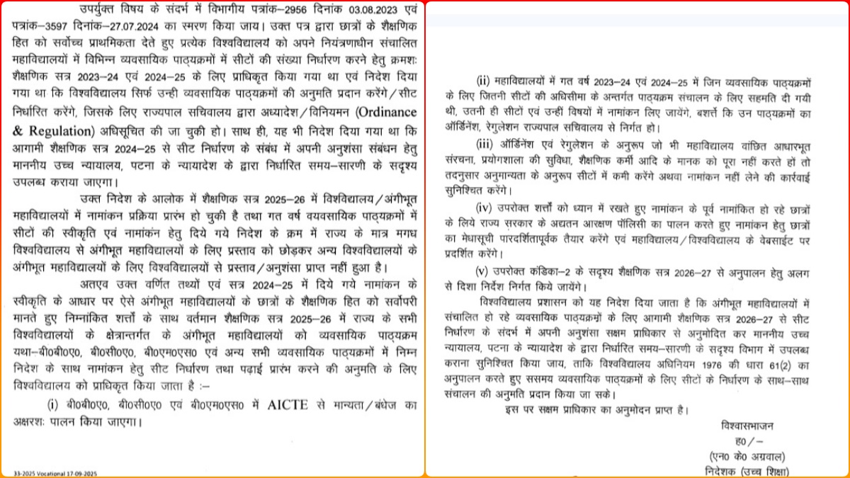 Professional Courses in Bihar