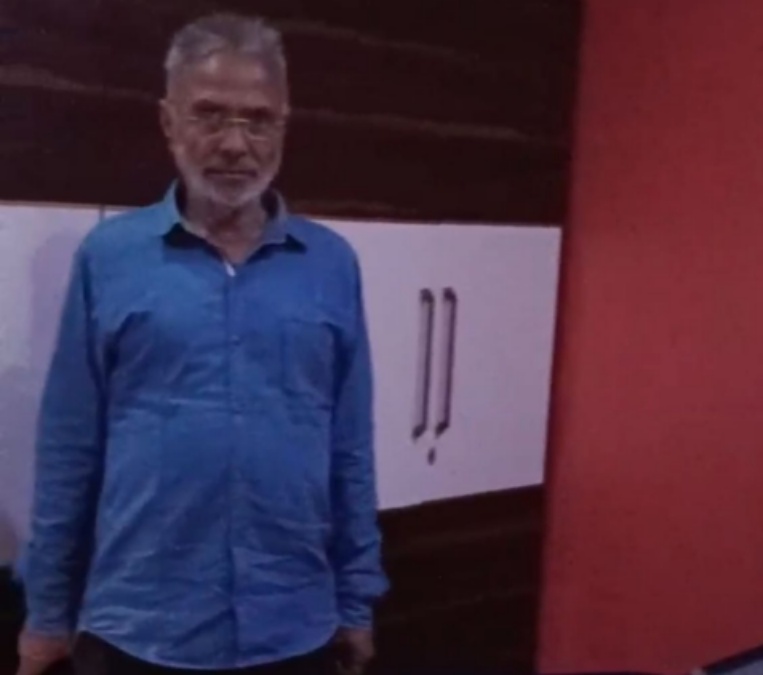 ONE SIDE SON'S MURDER, ON THE OTHER SIDE, SHOCK OF THEFT