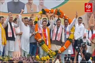 BJP's 'Jan Ashirwad Yatra' led by CM Dr. Himanta Biswa Sarma has begun