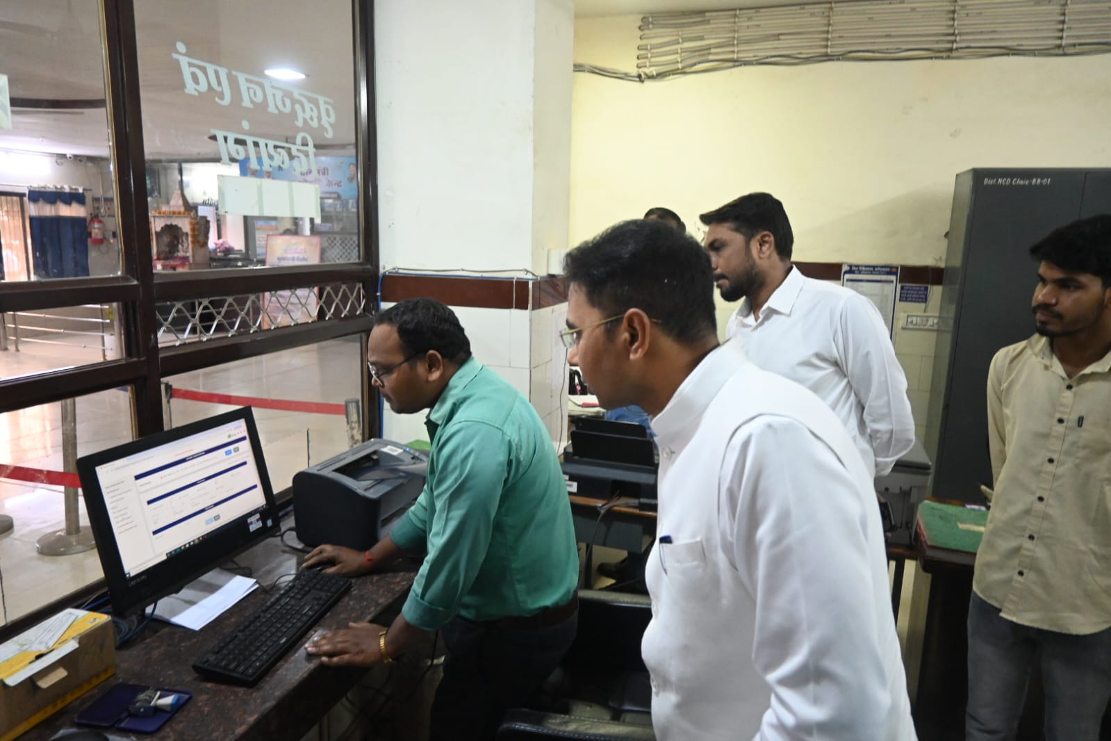 District Hospital inspection