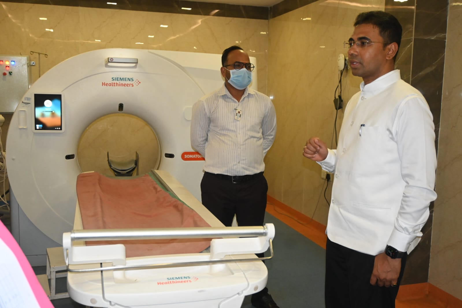 District Hospital inspection