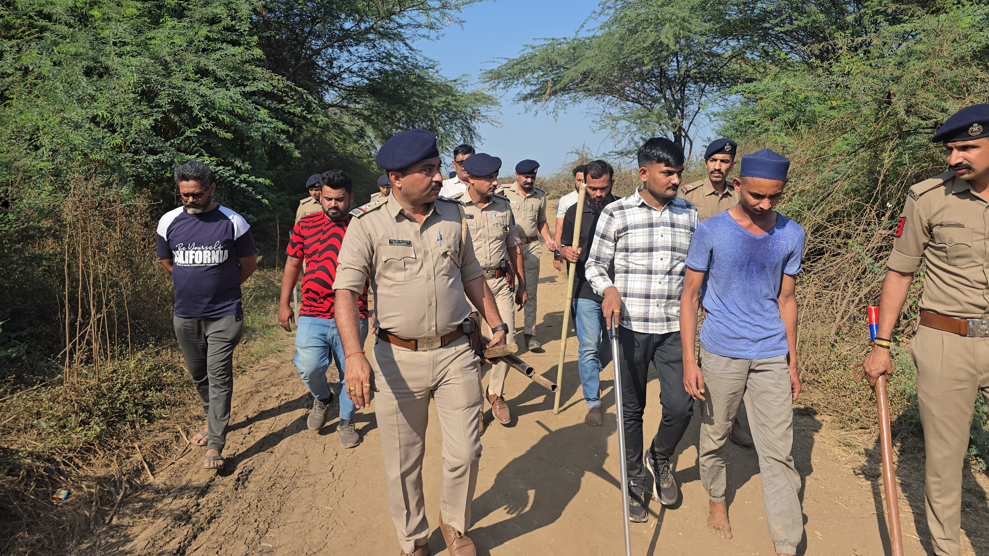 8 આરોપીઓનું રિકન્સ્ટ્રક્શન કરવામાં આવ્યું હતું.