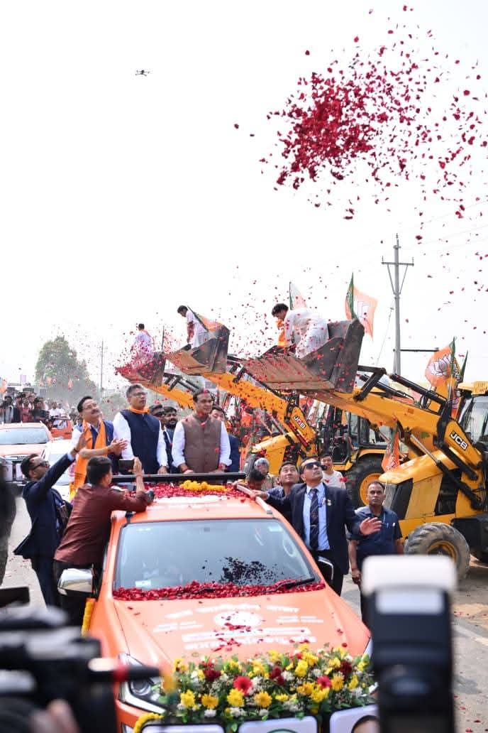 Jana Ashirwad Yatra Day 2: Himanta Sarma Praises Massive Public Support, Reaffirms Commitment To Eviction Drive