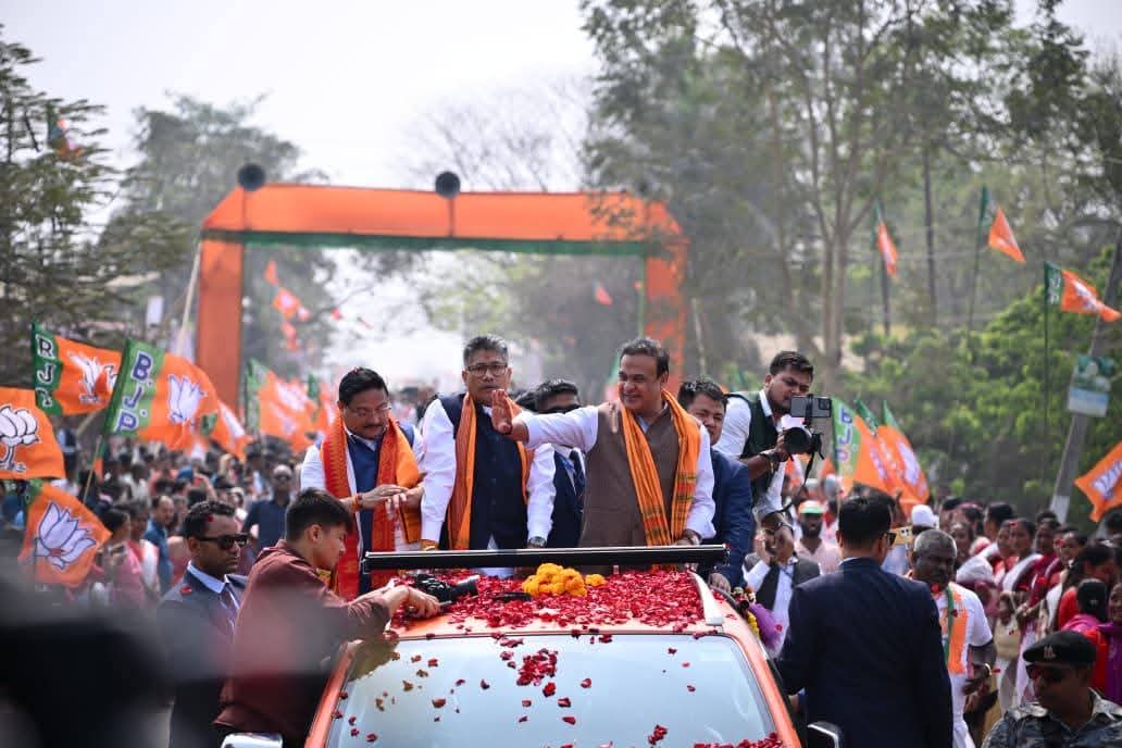 Jana Ashirwad Yatra Day 2: Himanta Sarma Praises Massive Public Support, Reaffirms Commitment To Eviction Drive