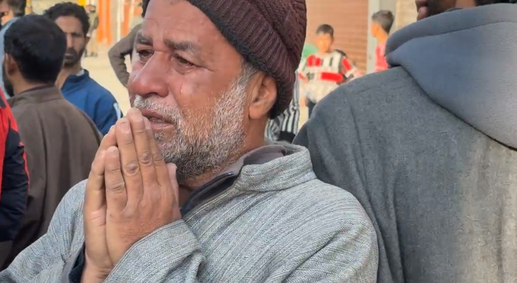 Hundreds gathered at Lal Chowk's Ghanta Ghar in Srinagar, mourning Khamenei, as police and paramilitary forces remained on high alert.