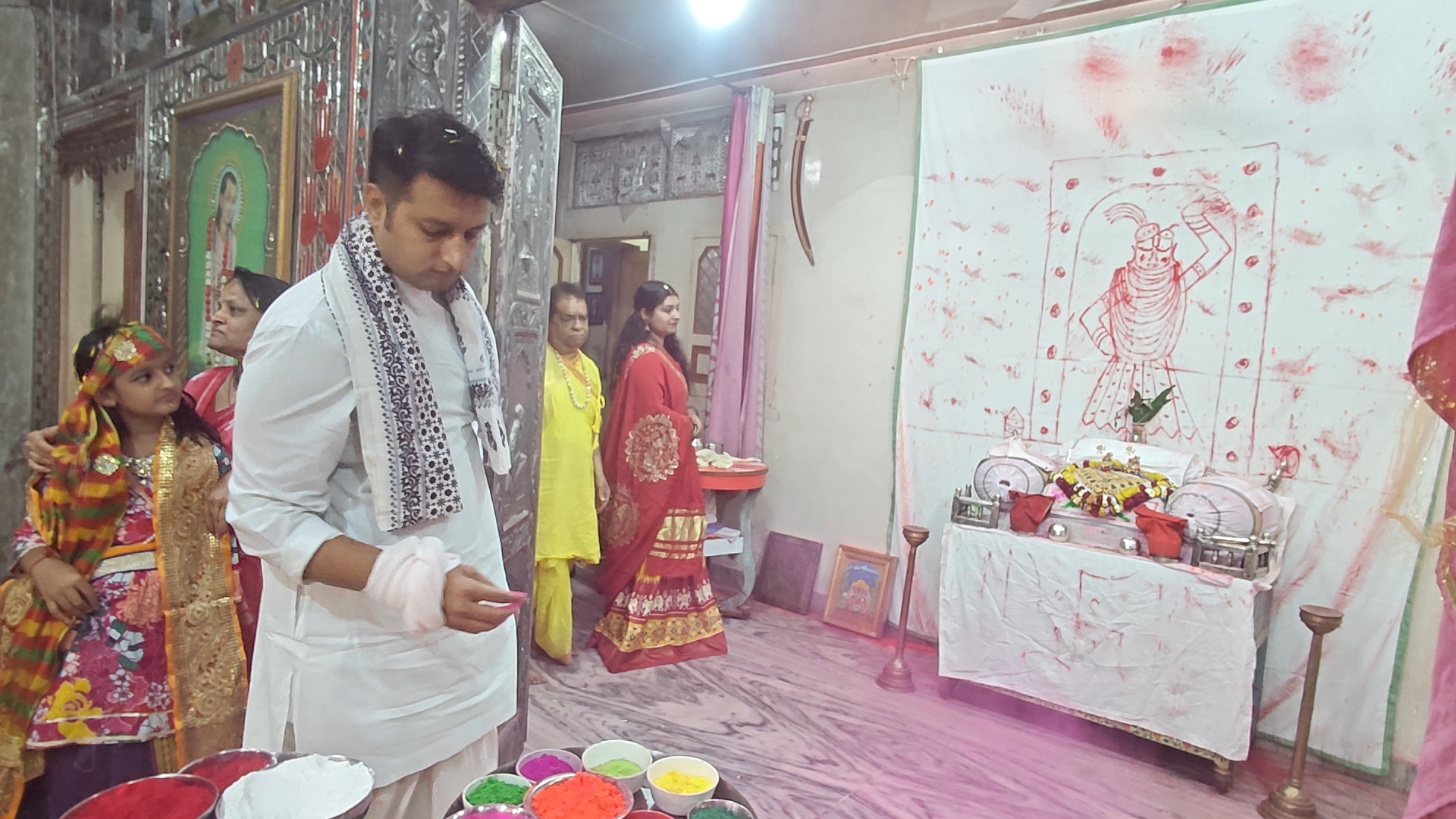 Burhanpur Gokul Temple Holi