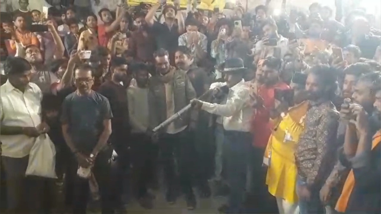 Unique Fire Ritual Holi MP