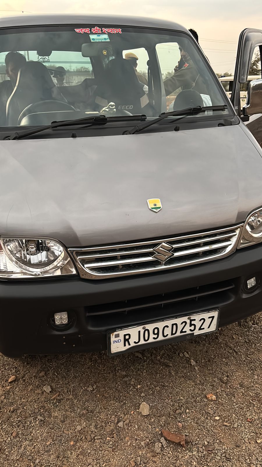 Police seized the car