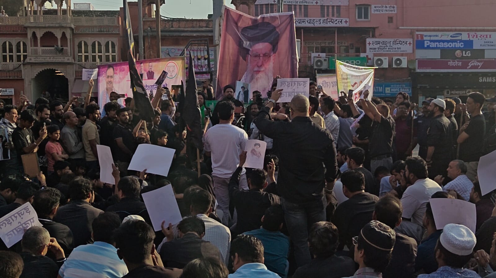 Shia community protests in Jaipur