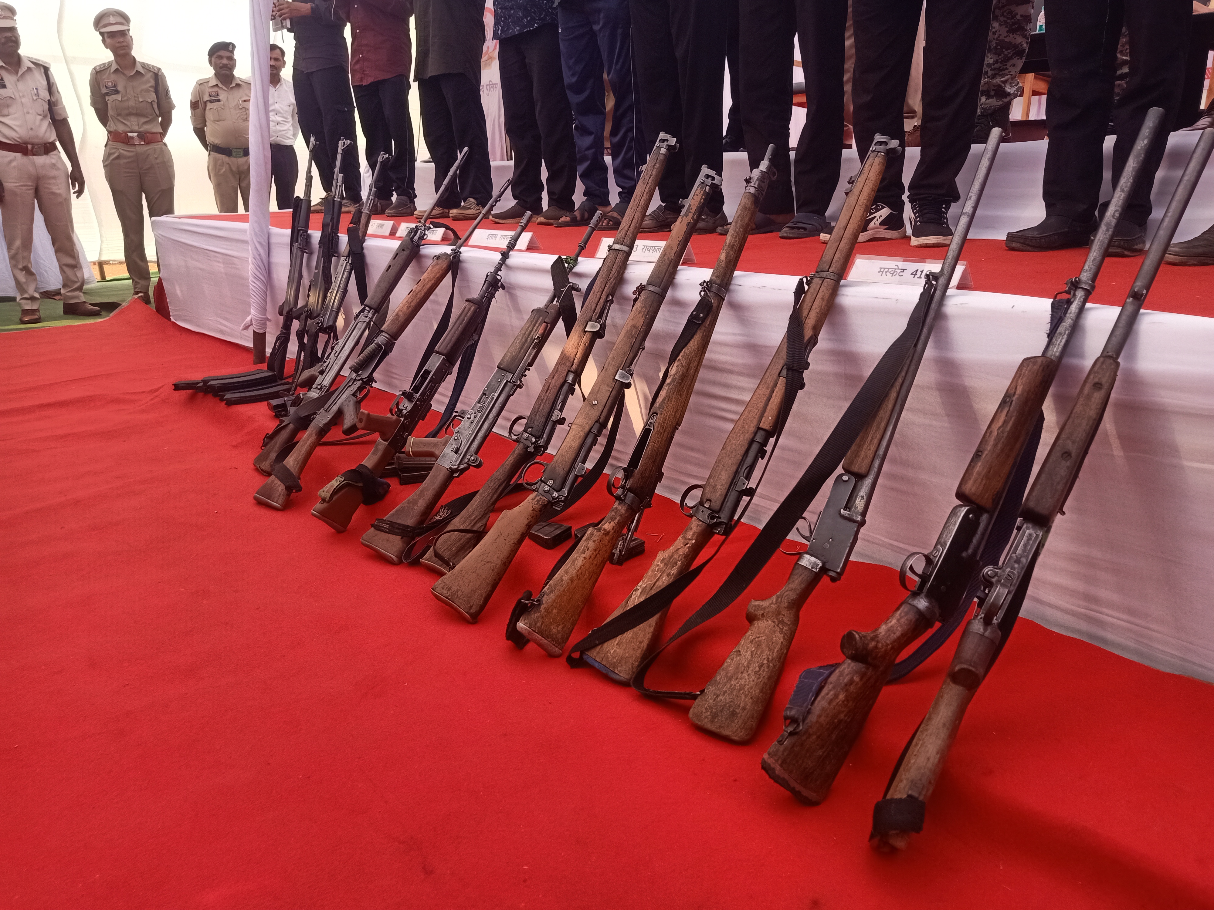 Mahasamund Naxalite surrender