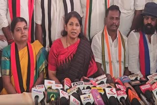 கனிமொழி கருணாநிதி - செய்தியாளர் சந்திப்பு