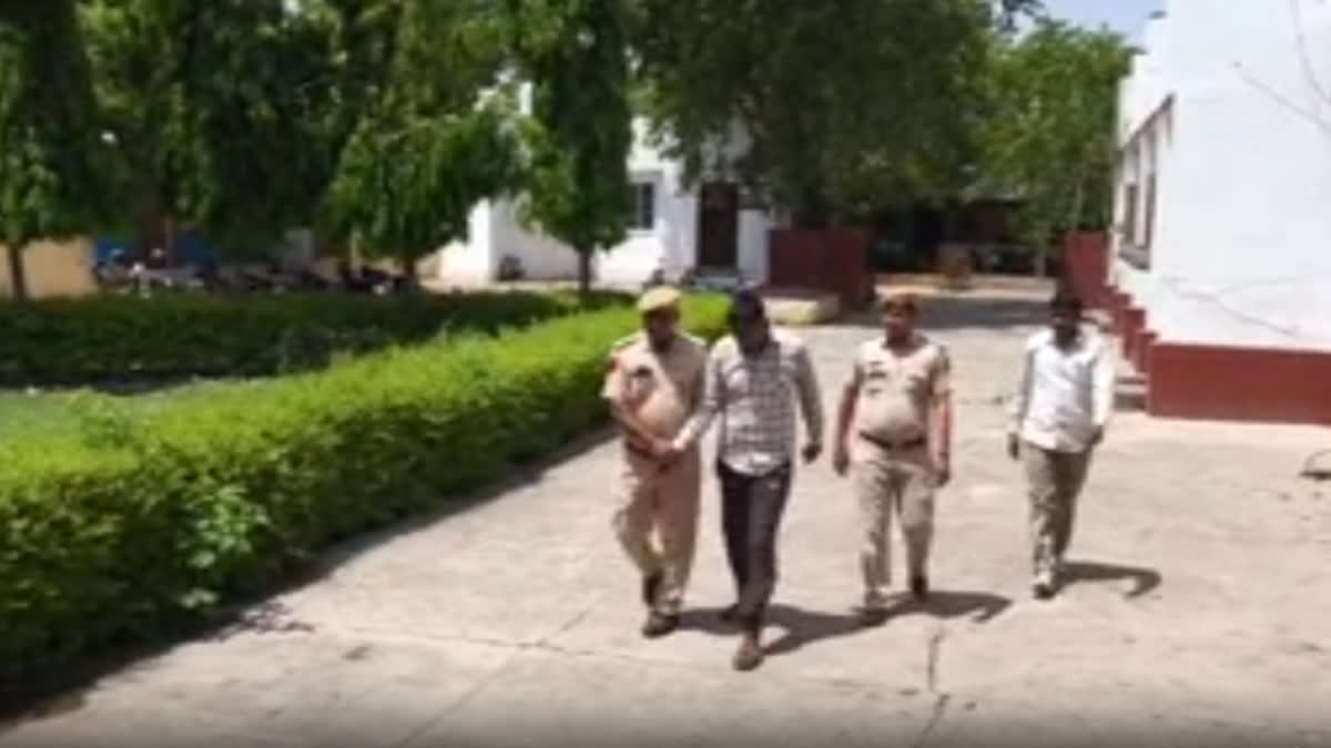 Accused in police custody