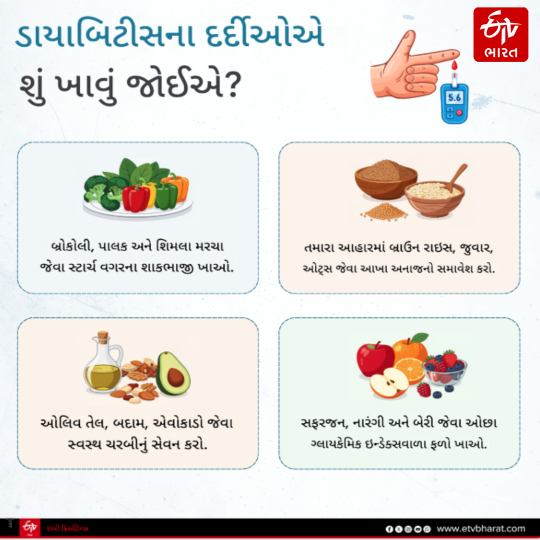 ડાયાબિટીસના દર્દીઓએ શું ખાવું જોઈએ?