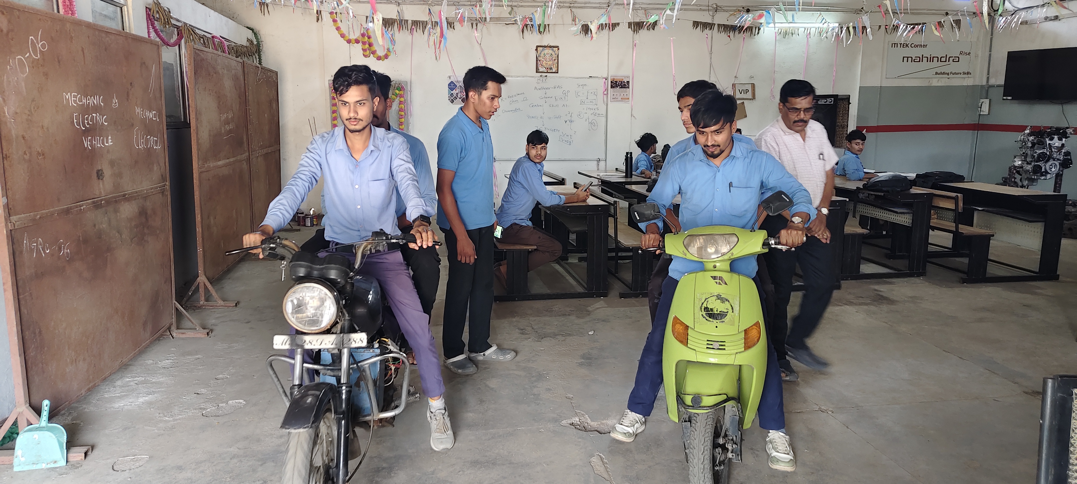 PETROL BIKE CONVERT ELECTRIC BIKE