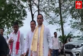 APCC President Gaurav Gogoi engages in discussions with senior citizens in Sivasagar