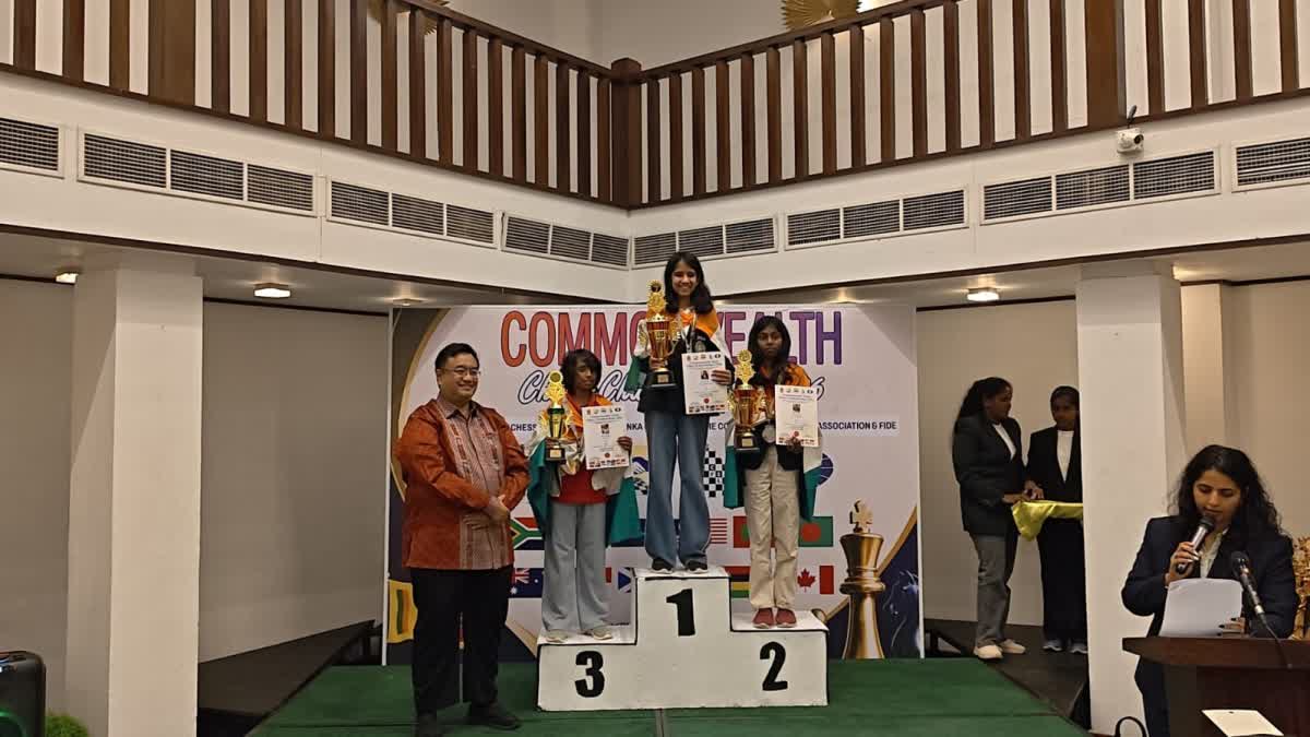 માન્યા દ્રોલિયાએ કોમનવેલ્થ ચેસ ગેમ્સમાં જીત્યા ત્રણેય રંગના મેડલ