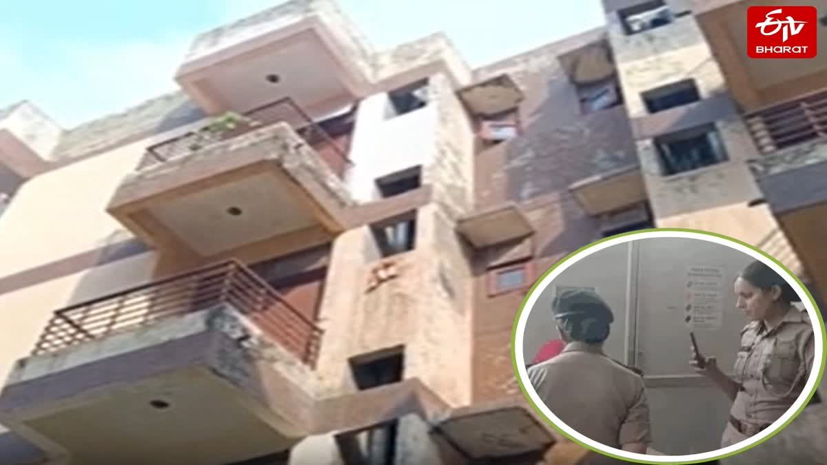 प्रेम प्रसंग में किशोरी तीसरी मंजिल से कूदी.