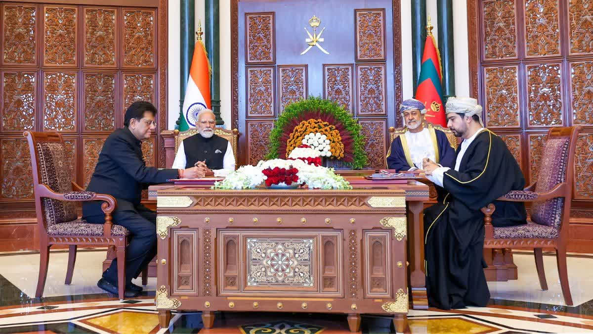 india oman trade deal 2026 starts today securing oil routes bypass strait of hormuz Urdu News