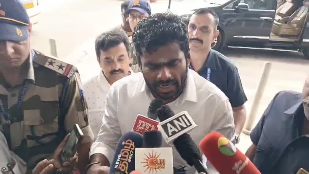 அண்ணாமலை பேட்டி