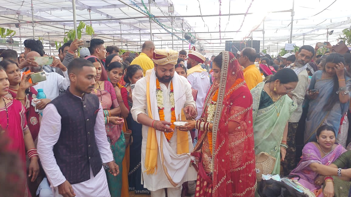 BJP MLA DIPESH SAHU WEDDING