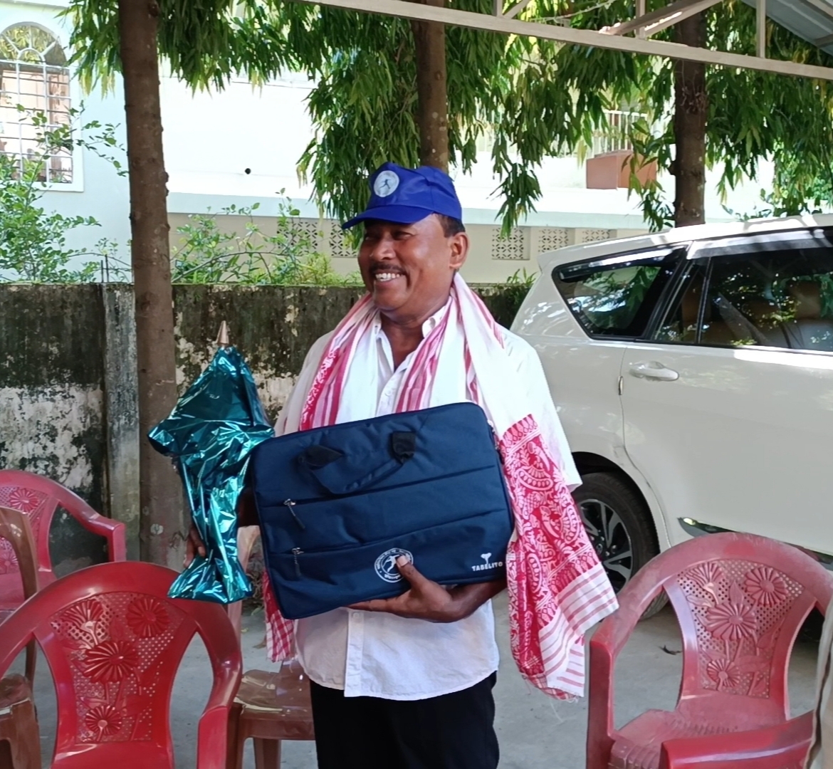 PSO of MP Phanibhushan Choudhury, Bhabeshwar Baruah, takes retirement