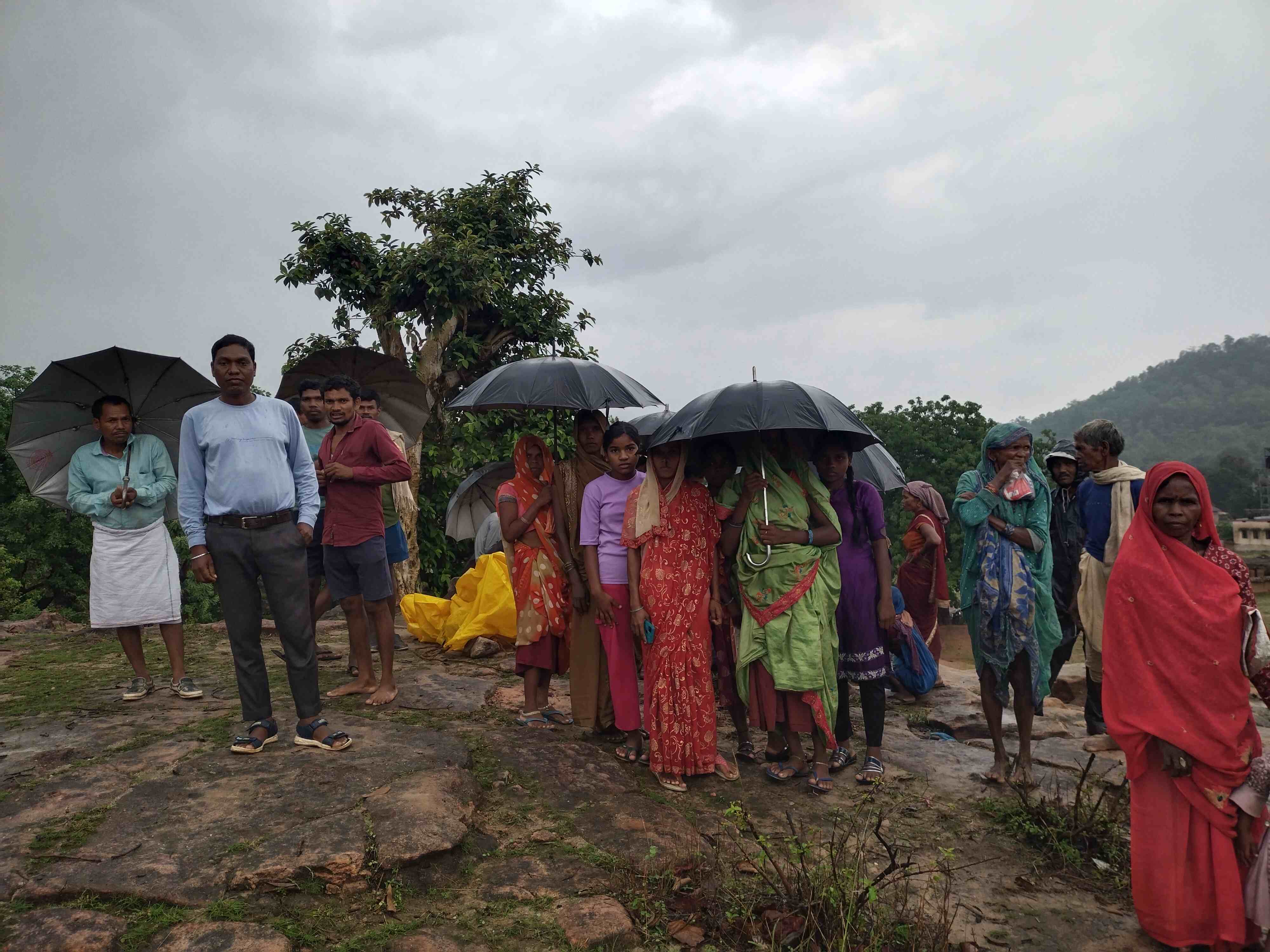 RATION DISTRIBUTION IN MANENDRAGARH